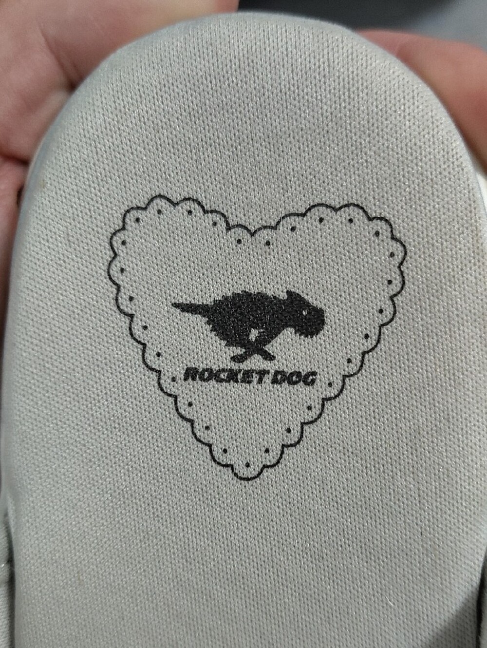 👕 2 For 15$ Or 3 For 20$👕 Rocket Dog Gray Women Slip-On Clogs W/Memory Foam - Picture 2 of 3